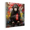 Aap - Graffiti - Dieren - Kunst - Flesje - Kleuren plexiglas 5mm klein -z3d