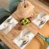 Cappuccino - Schuim - Schotel - Beige Placemat vinyl groot -zzsfeer5_Kitchenyeah-website