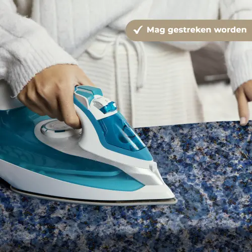 Graniet - Blauw - Koel Wandkleed katoen klein 269 -sfeer9