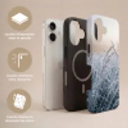 Rijp - Gras - Kristallen - Winter - Minimalistisch Toughcase MagSafe Apple iPhone 17 klein -USP_Lagen_FR