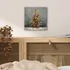 Kerstboom - Cadeaus - Rood - Goud aluminium wit klein -sfeer3