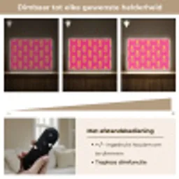 Ananas - Trendy - Roze Light Box met batterij (Wandlamp) middel 907 -USP_dimbaarNL