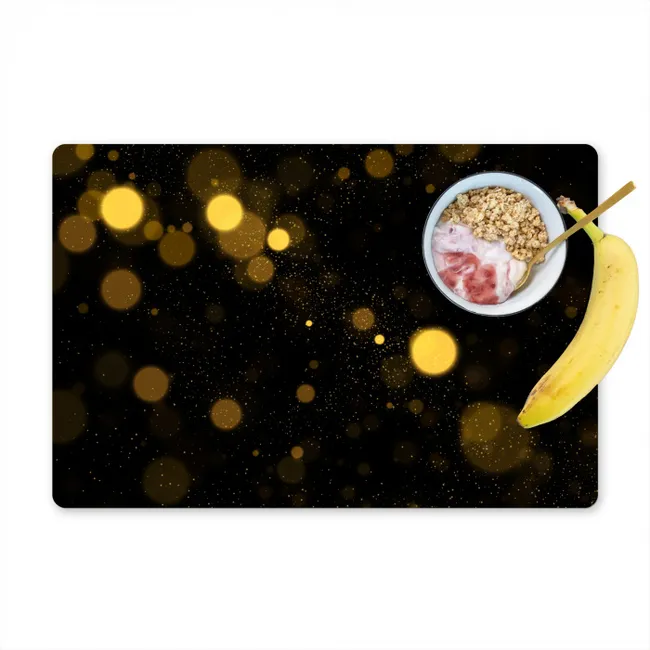 Goudstof en Kosmos Placemat vinyl groot -zzzproduct_Kitchenyeah-website