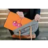 Discoballen - Kers - Spiegels - Roze laptophoes neopreen klein -tas