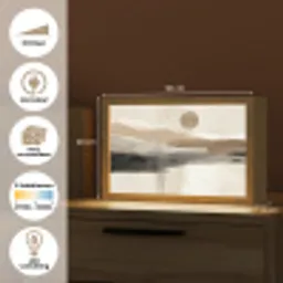 Minimalistisch - Landschap - Dimensie Light Box met kabel (Tafellamp) klein -USP_websiteoverzichtNL