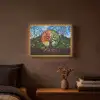 Boom - Seizoenen - Mozaïek - Bergen Light Box met batterij (Wandlamp) middel -sfeer4