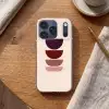 Harmonieus - Symmetrisch - Rood Telefoonhoesje iPhone 17 Pro klein -sfeer1