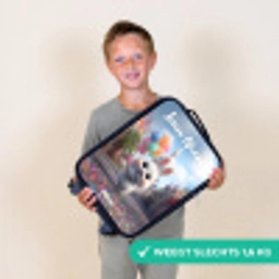 konijn - Ballonnen Kinderkoffer - Zwart klein -sfeer4_NL