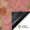 Vrouw - Bril - Roze - Bloemen Deurmat klein -antislip_NL