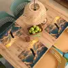 Adelaar - Wolken - Zon Placemat vinyl groot -zzsfeer5_Kitchenyeah-website