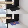 Slow down you're doing fine - Ster - Blauw Deurmat klein -voor-na_NL