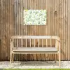 Patroon - Groen - Eieren Tuinposter op houten frame 2 cm dik klein -sfeer4
