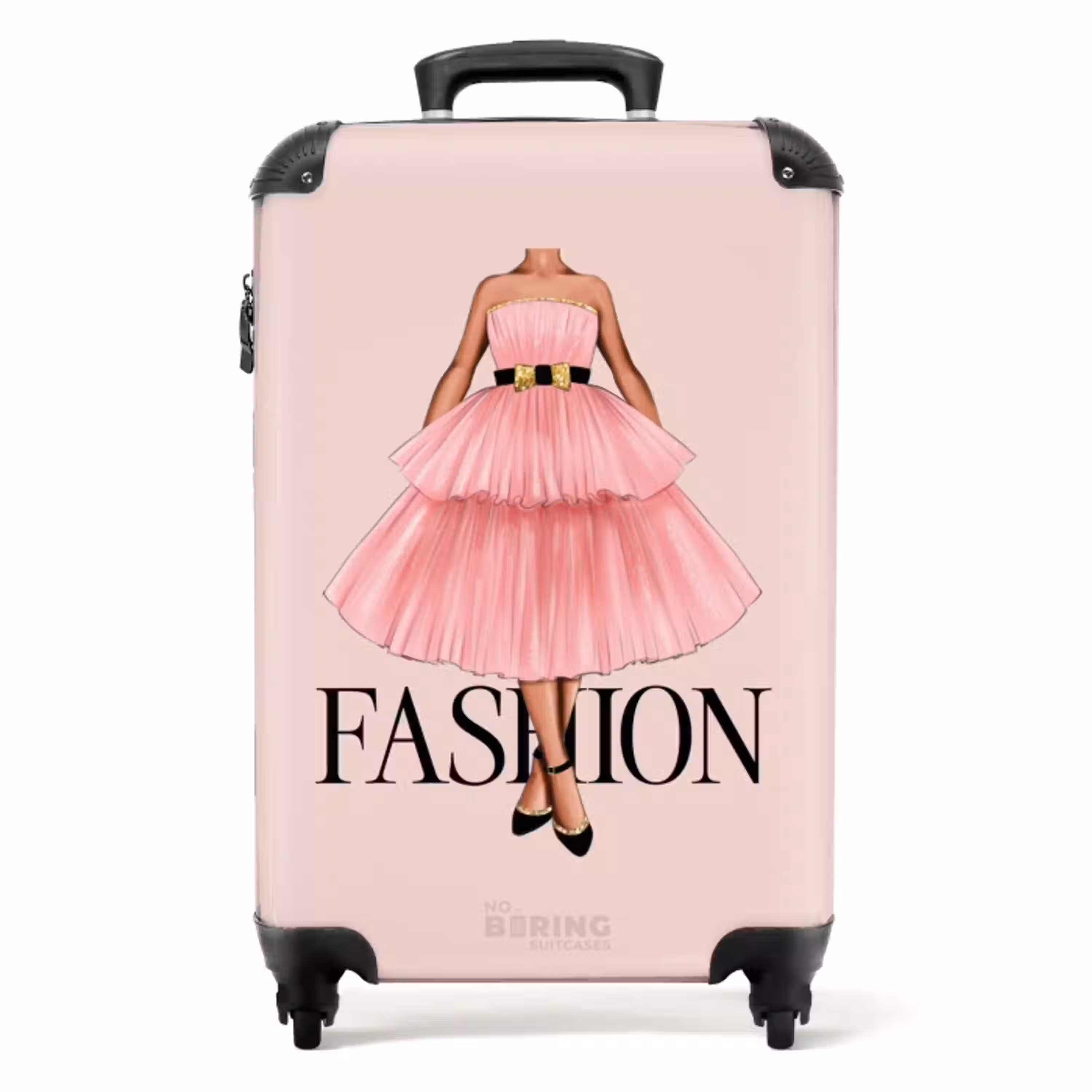 1 NBS - Handbagage koffer - Unisex middel -productfoto_recht