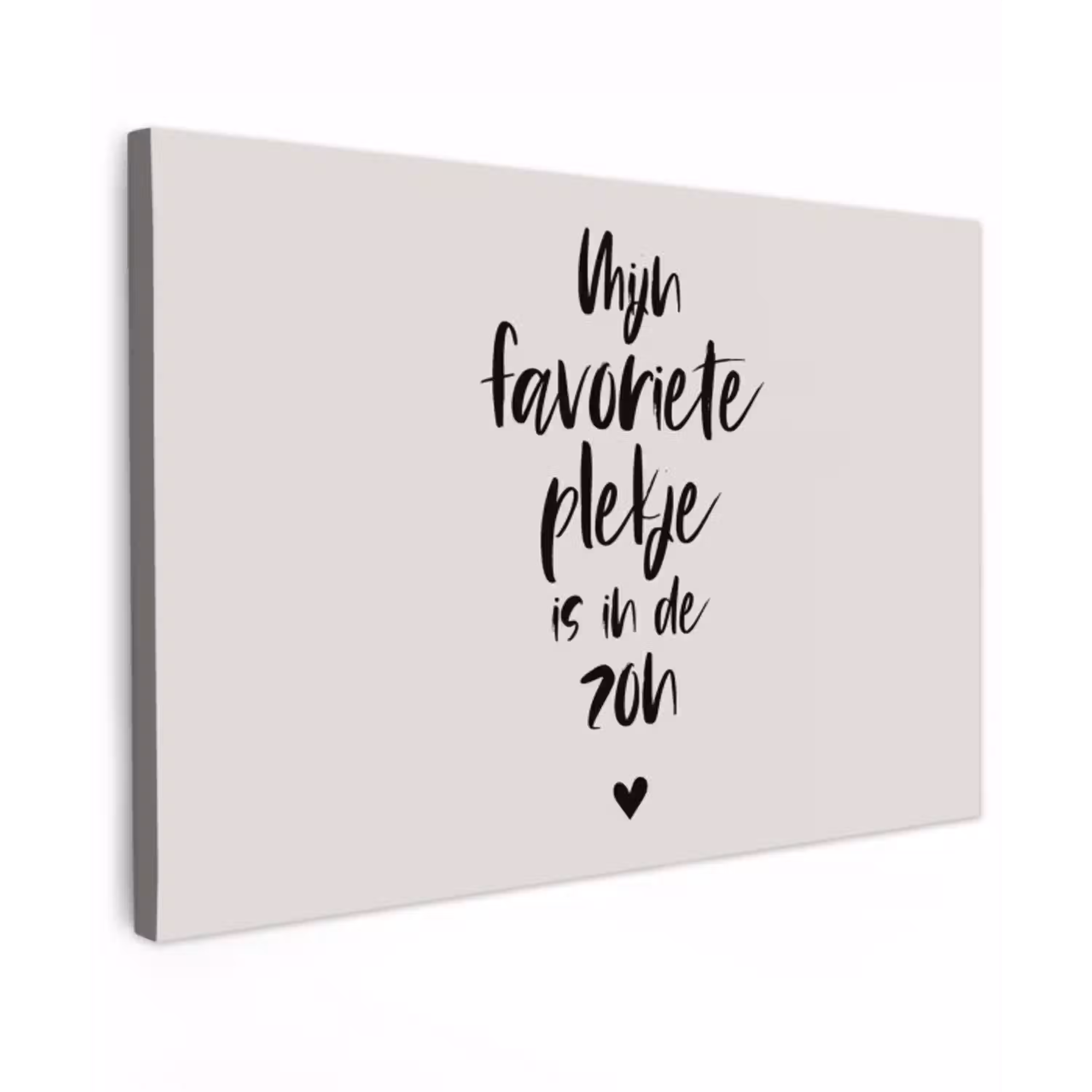 Mijn favoriete plekje is in de zon - Zomer - Tekst - Quotes Tuinposter op houten frame 2 cm dik klein -3d