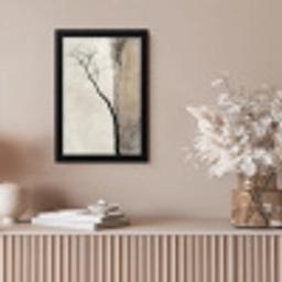 Wabi sabi - Plant - Beige fotolijst zwart zonder passe partout klein -sfeer5