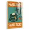 Pannenkoeken - Siroop - Illustratie - Oranje plexiglas 5mm klein -zzzproduct_nieuw