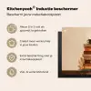 Boeken - Toren - Koffie - Beige Inductie beschermer vinyl 3mm middel -zzzzzzusp-haakje_NL