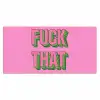 Tekst - Bold - Roze Muismat XXL klein -3d_leeg