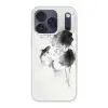 Lotusbloemen - Vissen - Bladeren - Zwart Telefoonhoesje iPhone 17 Pro klein -3d