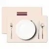 Zandloper - Symmetrisch - Rood - Paars Placemat vinyl groot -zzsfeer2_Kitchenyeah-website