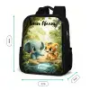 Olifant - Tijger - Bos - Jungle Rugzak - Zwart middel -productfoto_formaten