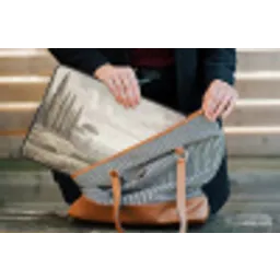 Vallei - Tuin - Natuur - Groen laptophoes neopreen klein -tas