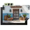 Deur - Manden - Planten Inductie beschemer met haakjes klein -3d