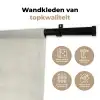 Minimalistisch - Cirkels - Roze Wandkleed katoen klein -sfeer2