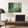 Bos - Pad - Zon - Bomen - Groen - Natuur PET vilt klein -sfeer5