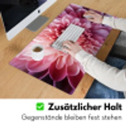 Dahlia - Bloem - Close up - Roze Muismat XXL klein -ysfeer3_duits