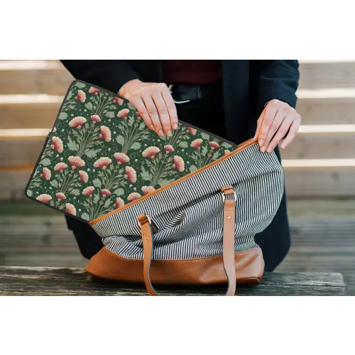 Patroon - Botanisch - Kleurrijk laptophoes neopreen klein 279 -tas