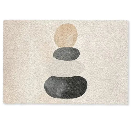 Japandi - Wabi sabi - Beige Deurmat klein -zkaufland3d