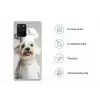 Hond - Wit - Kok Telefoonhoesje Samsung Galaxy S10 Lite klein -specsS10Lite