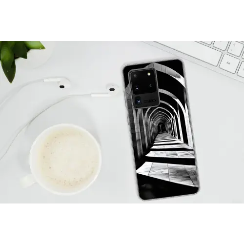 Gang - Bogen - Schaduw - Diepte Telefoonhoesje Samsung Galaxy S20 Ultra klein -oordopS20Ultra