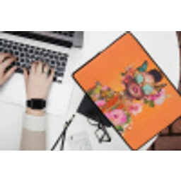 Vlinders - Vrouw - Zonnebril - Kleurrijk laptophoes neopreen klein -bureau