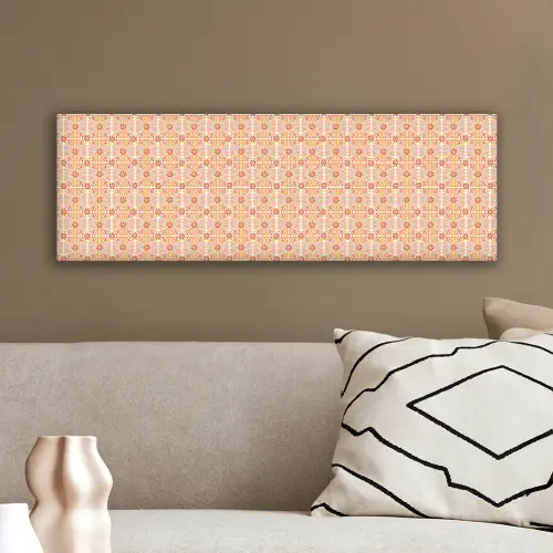 Patroon - Retro - Kleur canvas 2cm klein 828 -sfeer3