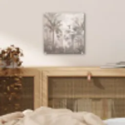 Jungle - Banenboom - Kolibrie - Beige plexiglas 5mm klein -sfeer4