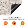 Wit - Bruin - Graniet Inductie beschermer vinyl 3mm klein 276 -zzzzzzz-td-onderkant