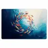 Zee - Vissen - Kleurrijk - Dynamisch Placemat vinyl groot -zzsfeer1_Kitchenyeah-website