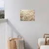 Wilde - Bloemen - Wit tuinposter los doek klein -sfeer8