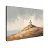 Heuvels - Abstract - Christendom  - Kruis canvas 2cm klein -z3d