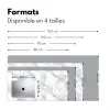 Wit - Marmer - Bruin Muismat XXL klein 681 -zsfeer5_frans