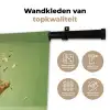 Pistache - Taart - Noten - Eten Wandkleed katoen klein -sfeer2