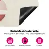 Minimalistisch - Cirkels - Roze Inductie beschermer vinyl 3mm klein -zzzzzzz-lf-onderkant