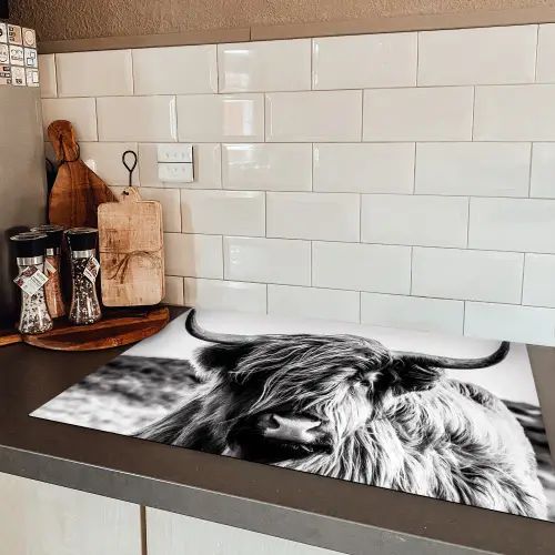 Stille Kracht Inductie beschermer vinyl 3mm klein -sfeer3