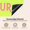 Groen - Roze bonjour - art-deco Inductie beschemer met haakjes klein -ky-onderkant-de