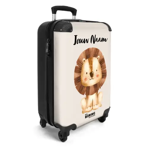 Lamar Leeuw NBS - Handbagage koffer - Kinderen Unisex middel -productfoto_3d