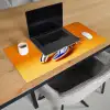 Kreeft - Delftsblauw - Schild - Stoer - Oranje Muismat XXL klein -sfeer1
