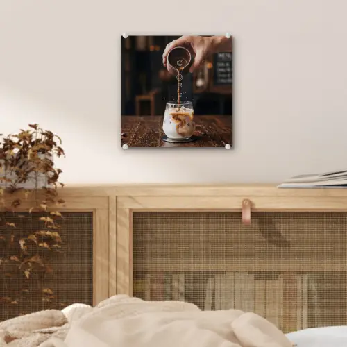 Espresso - Melk - Café plexiglas 5mm klein -sfeer4