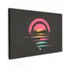 Cirkel - Abstract - Roze canvas 2cm klein -z3d